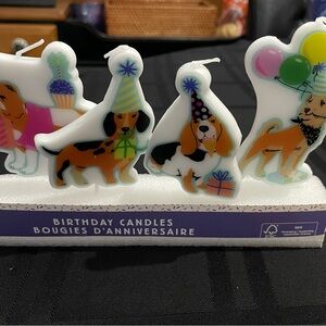 Animal-Themed Birthday Candle Set